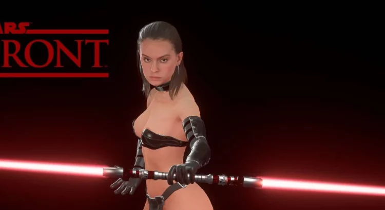 Unleashing the Force with a Twist: The Rey – Emperor’s Slave Skimpy Mod for Star Wars: Battlefront II (2017)