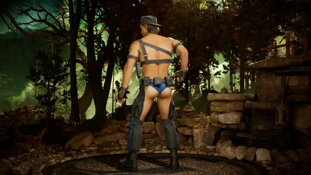 Add a Quirky Twist to Mortal Kombat with the Stryker Skimpy Nude Mod