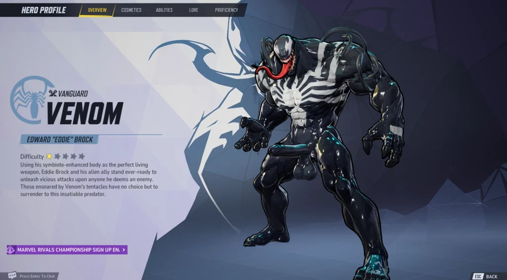 Marvel Rivals - Nude Venom Mod: A Bold Take on Symbiote Shenanigans