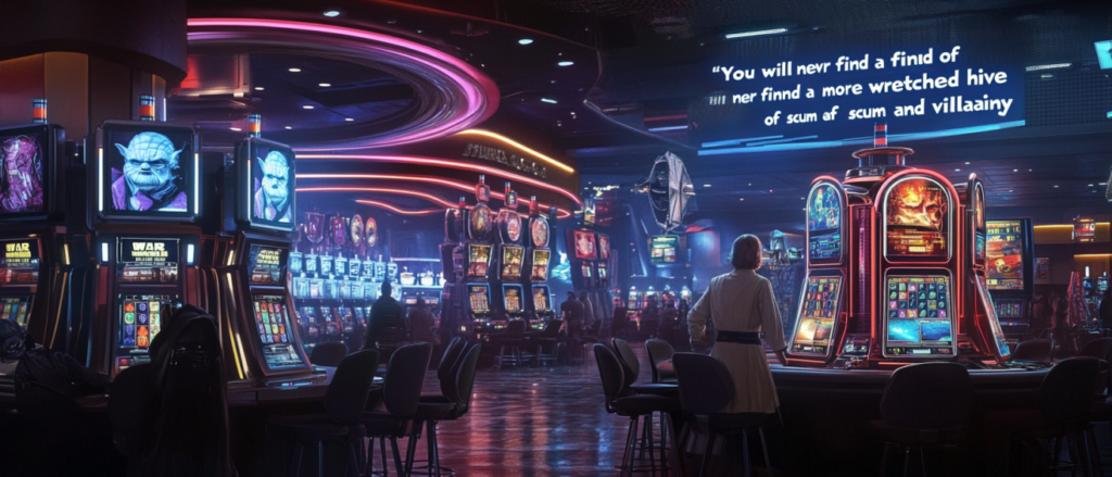 From Mos Eisley to Online Casinos: Gambling’s Galactic Influence on Pop Culture and eSports