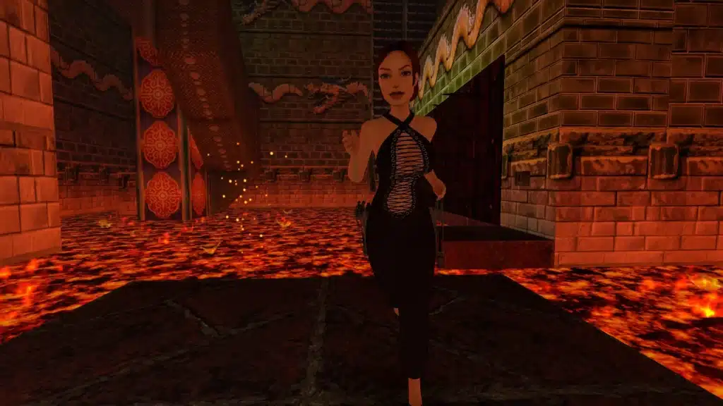 Elevate Lara Croft’s Style with the Sexy Black Dress Mod for Tomb Raider