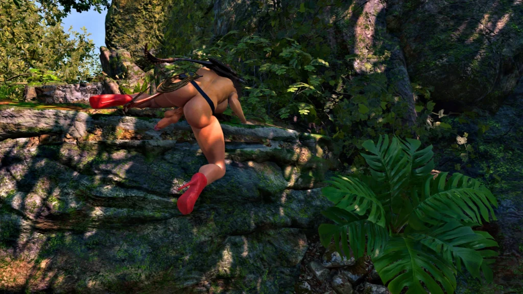 Shadow of the Tomb Raider: Lara Nude Futa Mod