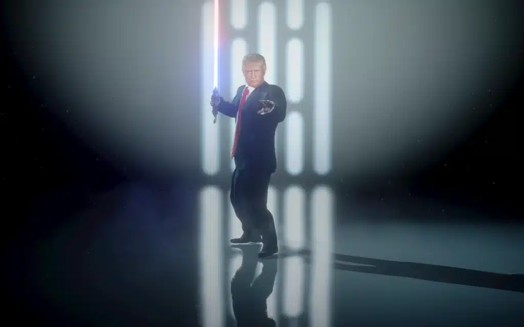 Enter the Galaxy of Political Mayhem: The "PRESIDENTFRONT - TRUMP VS HARRIS" Mod for Star Wars: Battlefront II