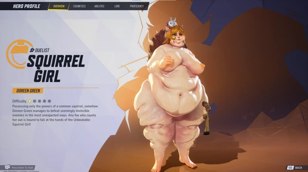 Marvel Rivals: The SSBBW Squirrel Girl NSFW Mod You Didn’t Know You Needed