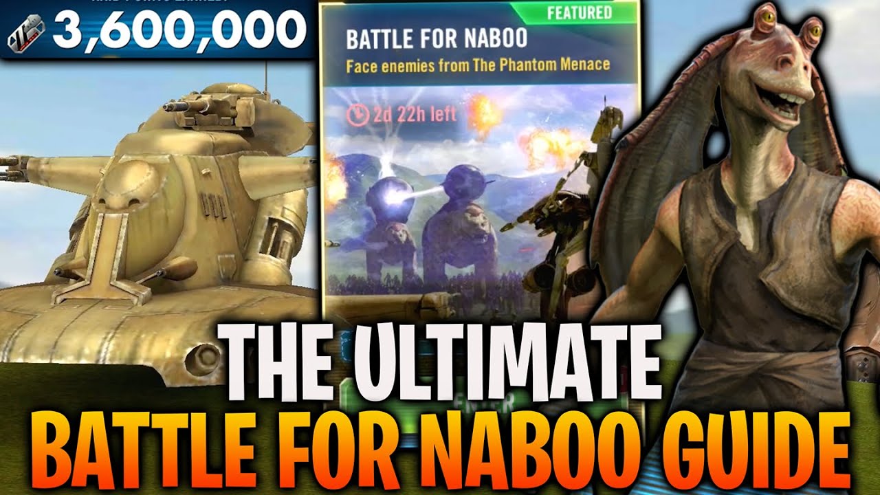 Master the Battle for Naboo Raid in Star Wars: Galaxy of Heroes ...