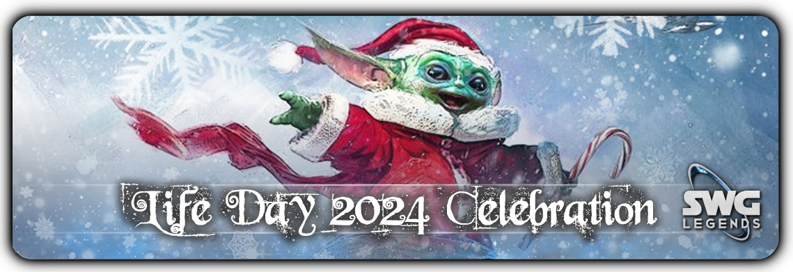 Life Day Returns: Celebrate the Holidays in Star Wars Galaxies Legends!