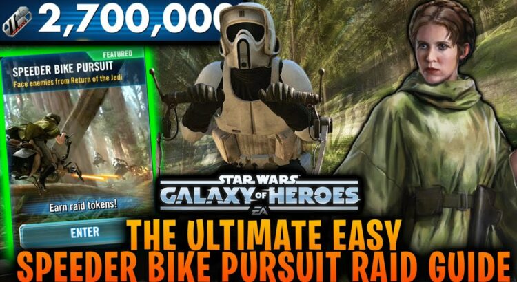 Mastering the Speeder Bike Pursuit Raid in Star Wars: Galaxy of Heroes