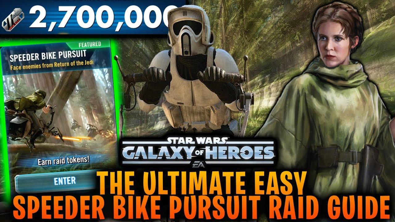 Mastering the Speeder Bike Pursuit Raid in Star Wars: Galaxy of Heroes