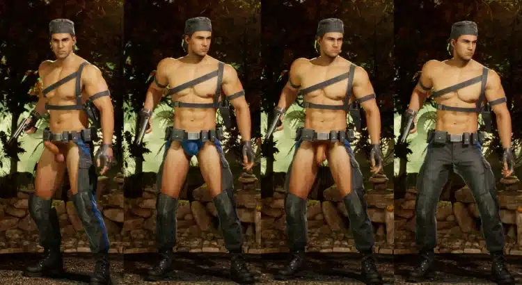 Add a Quirky Twist to Mortal Kombat with the Stryker Skimpy Nude Mod