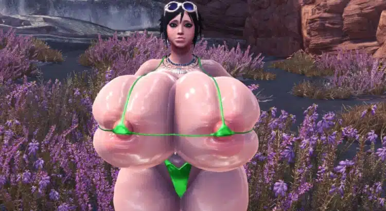 Unleash the Power: Enormous Voluptuous Woman Mod for Monster Hunter: World