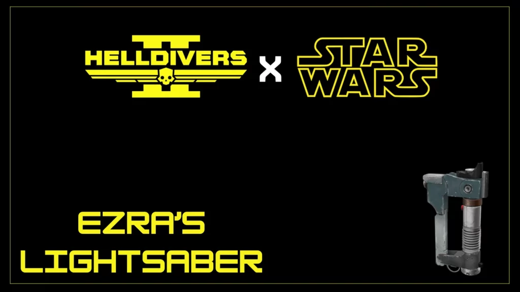 Helldivers 2 Mod: Ezra’s Lightsaber – A Star Wars Twist to Your Arsenal