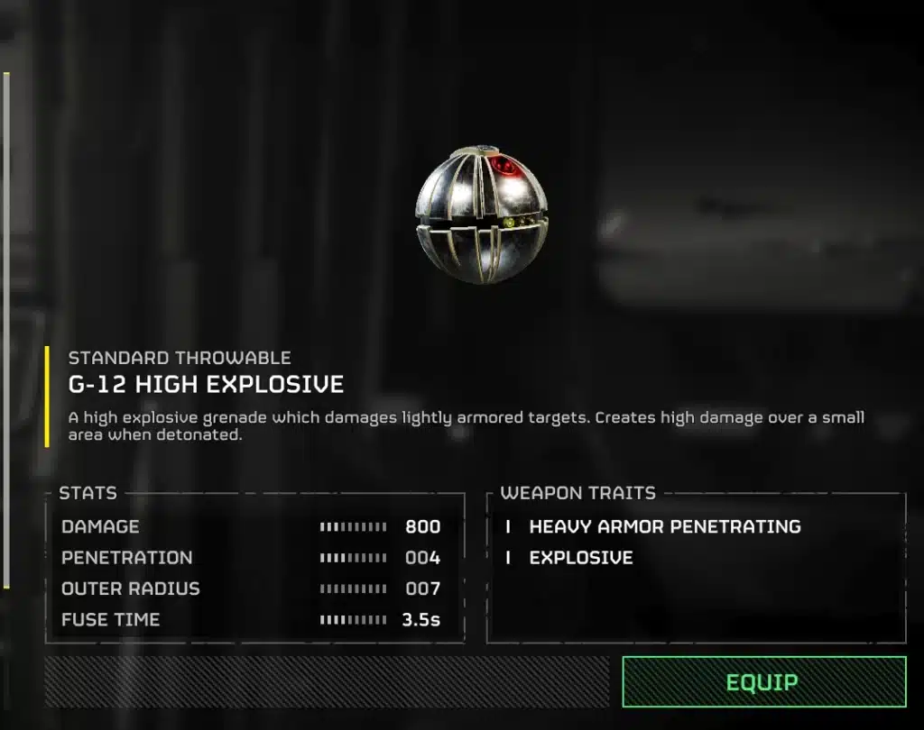 Helldivers 2 – Star Wars Thermal Detonator Mod: HE Grenade Replacement