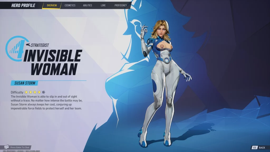 Marvel Rivals – Invisible Woman Nude Mod: A Unique Take on a Classic Character