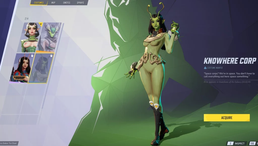 Marvel Rivals: Exploring the Mantis Nude Mod and NSFW UI Elements