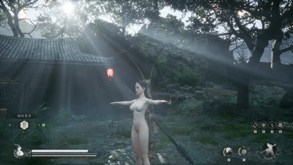 Black Myth: Wukong Mod – Third Sister of Spider Demon Full Nude Replacement NPC