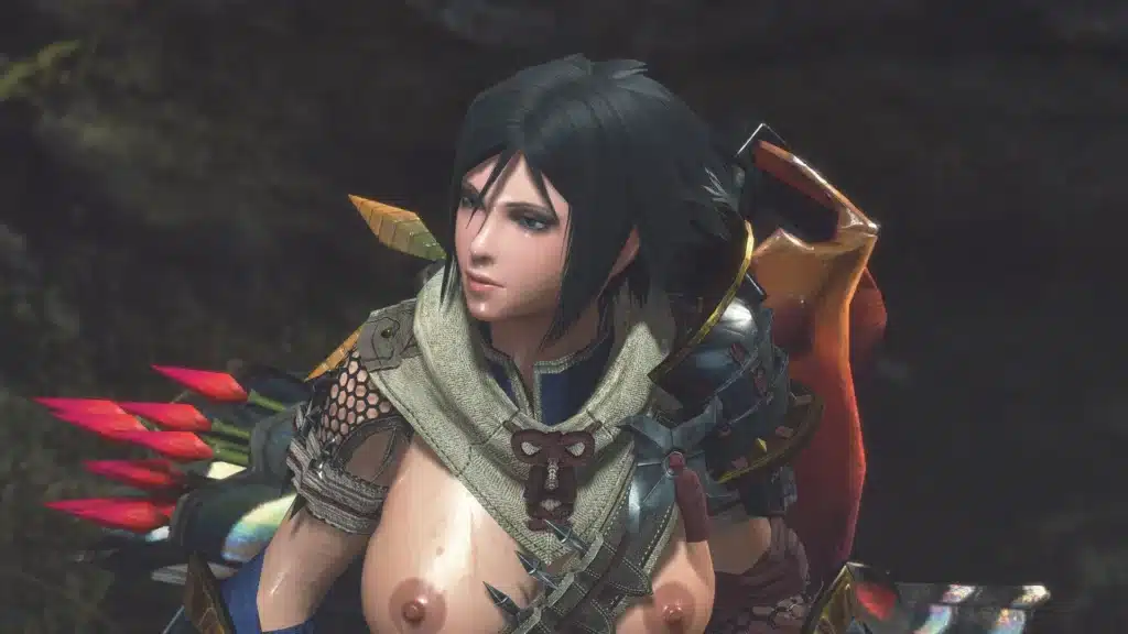 Monster Hunter Rise: Skimpy Kamura Armor Mod