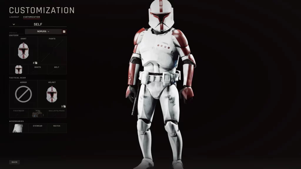 Ready or Not: Black Widow - Star Wars Clone Trooper Pack Phase 1 Mod