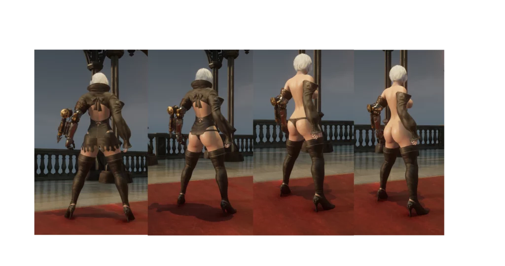 Lies of P Mod: Nude Costume from Nier Reincarnation