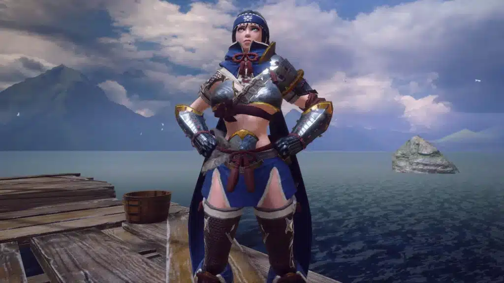 Monster Hunter Rise: Skimpy Kamura Armor Mod