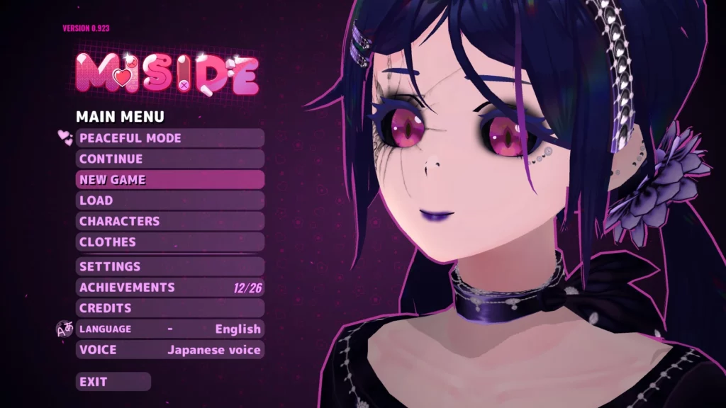 MiSide Gets a Stylish Makeover: The Sexy Gothic Mita Mod