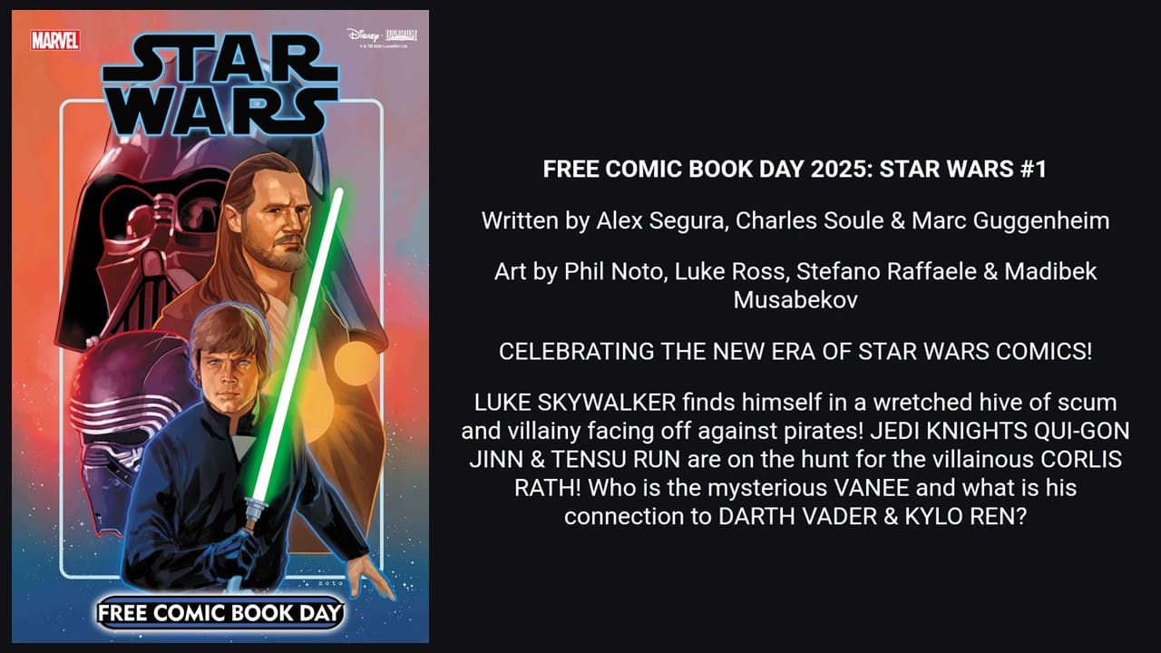 Free Comic Book Day 2025: A Galactic First Look