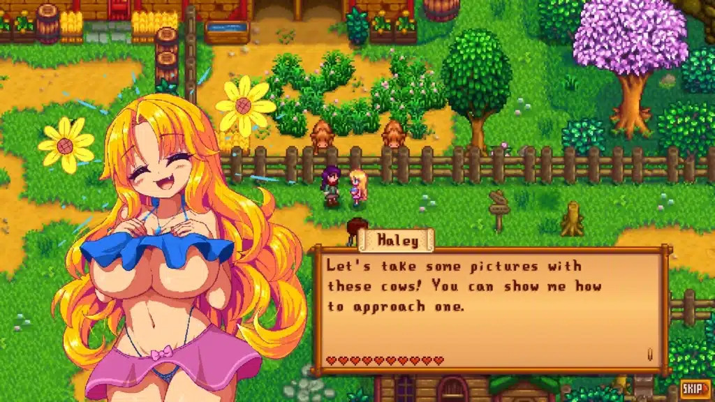 Stardew Valley: Bachelorette Portrait Mod With a Bold Twist