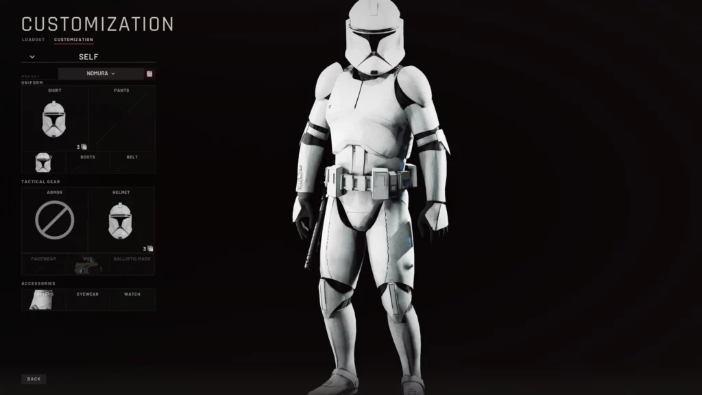 Ready or Not: Black Widow - Star Wars Clone Trooper Pack Phase 1 Mod