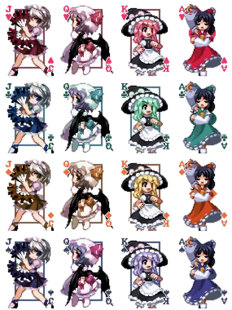 Elevate Your Balatro Deck with the Touhou 6 Card Skin Mod