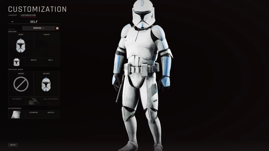 Ready or Not: Black Widow - Star Wars Clone Trooper Pack Phase 1 Mod