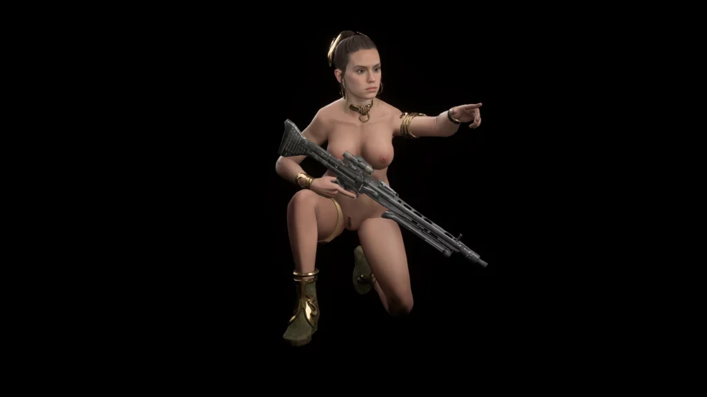 Star Wars Battlefront II Mod: The Nude Army of the Republic