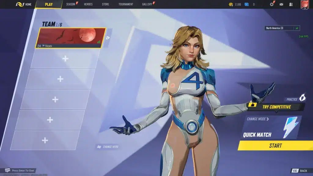 Marvel Rivals – Invisible Woman Skimpy-Nude Mod Updated for February 2025