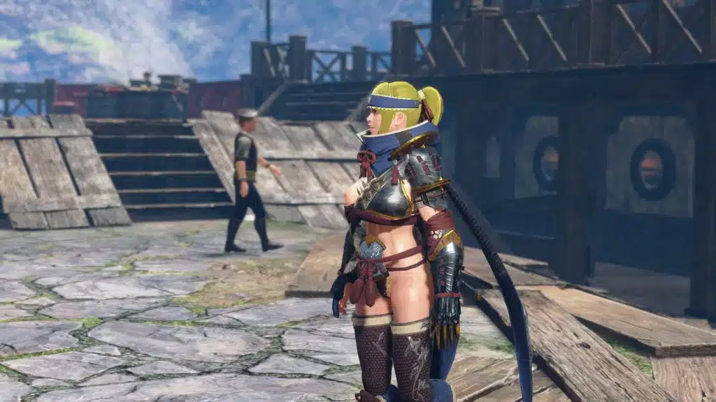 Monster Hunter Rise: Skimpy Kamura Armor Mod