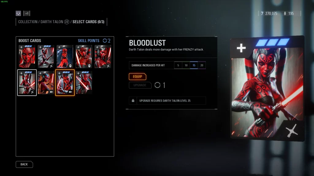 Star Wars: Battlefront II – Darth Talon Star Cards and Portrait Mod: Unleash the Dark Side in Style