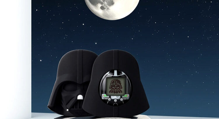 Embrace the Dark Side with the Darth Vader Tamagotchi from Bandai