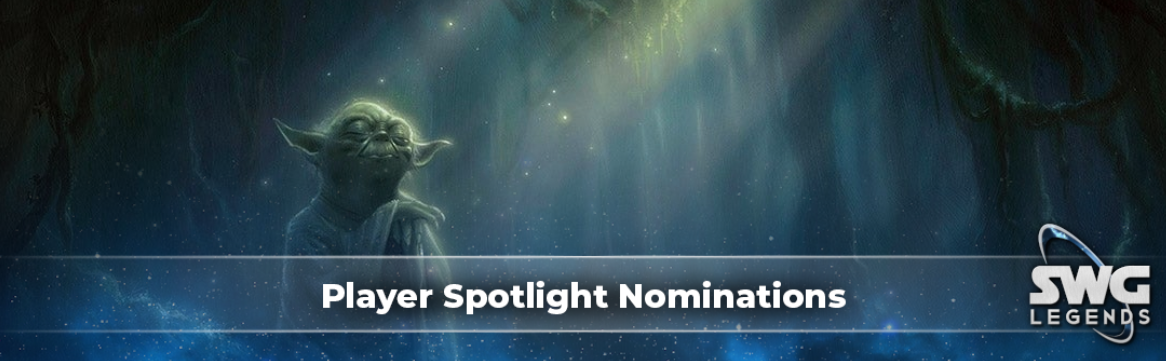 SWG: Legends Winter 2025 – Player Spotlight Nominations Are Open!