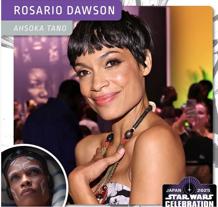 Star Wars Celebration Japan 2025: Rosario Dawson Joins the Galactic Festivities