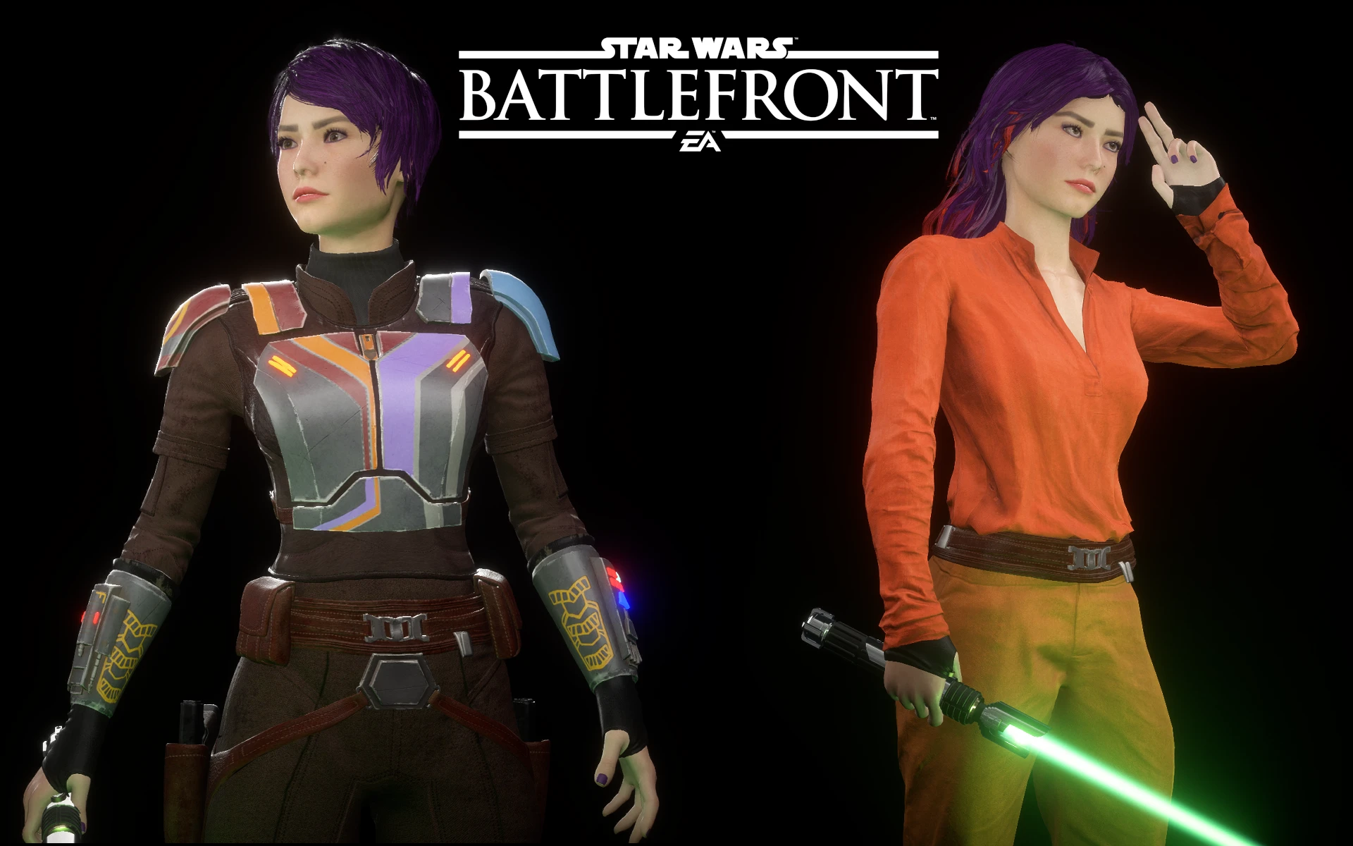 Star Wars Battlefront II Mod: Sabine Wren - Brenda Mendez Overhaul