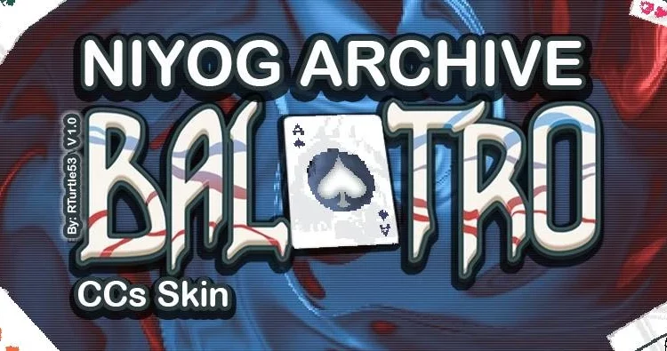 Transform Your Balatro Deck with the Niyog Archive Content Creators Card Skin Mod