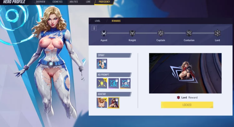 Marvel Rivals Mod: Invisible Woman NSFW UI Elements