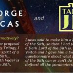 George Lucas and the Origins of the Sith: Behind the Scenes of "Tales of the Jedi"