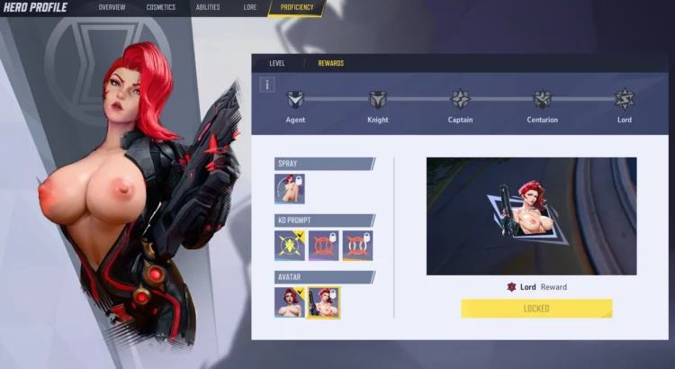 Marvel Rivals: Black Widow NSFW UI Mod – A Bold New Look