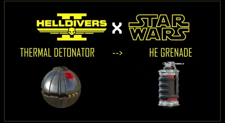 Helldivers 2 – Star Wars Thermal Detonator Mod: HE Grenade Replacement