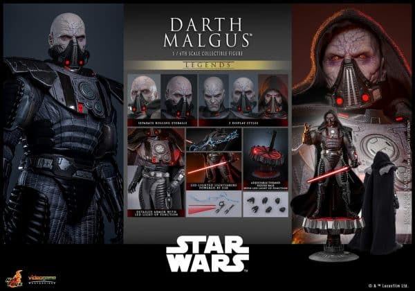 Darth Malgus Joins Hot Toys: A Must-Have for Star Wars Collectors