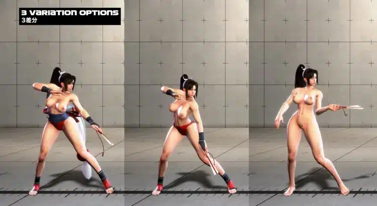 Street Fighter 6 Mod Spotlight – Mai Nude Mod (NSFW)