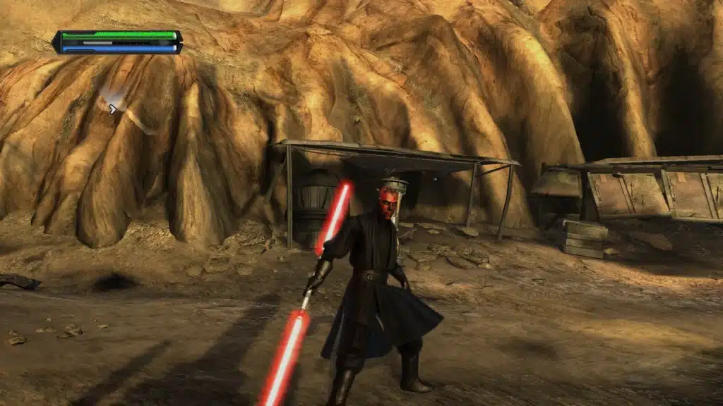 Star Wars: The Force Unleashed Mod Spotlight – Double-Bladed Darth Maul Lightsaber Mod