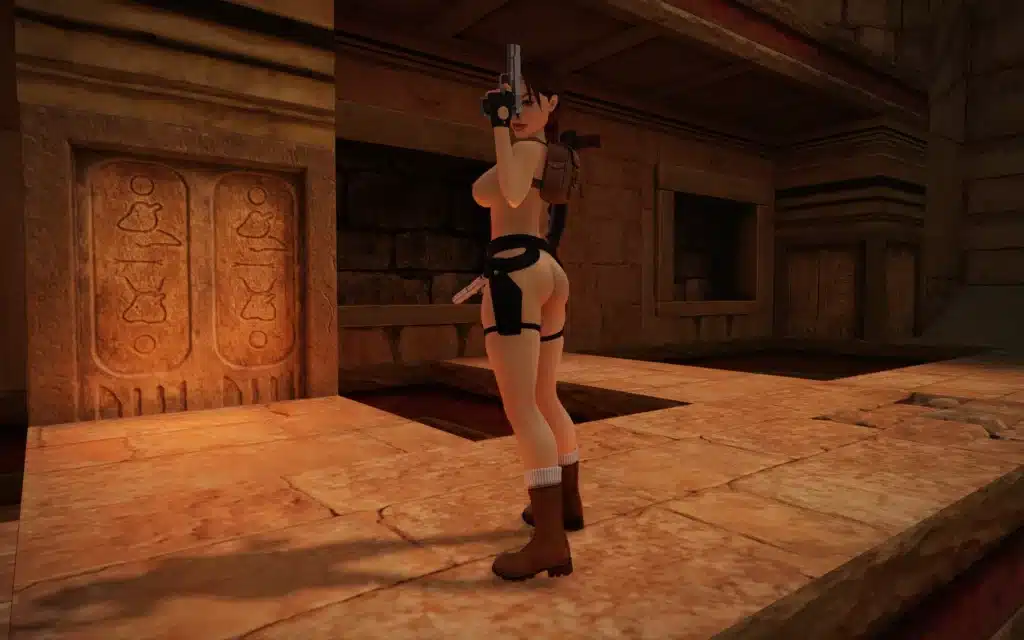  Add a curvy twist to Lara Croft in Tomb Raider IV-VI Remastered! Install the Nude Raider Curvy Edition mod for a fresh, NSFW take on the classic heroine.