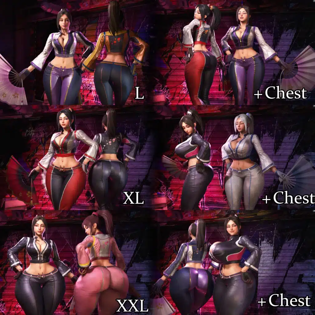 Street Fighter 6 Mod Spotlight: Mai Thicc Sexy Collection (NSFW)