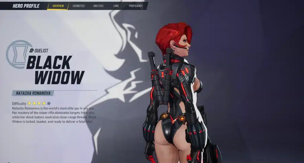 Marvel Rivals – DSkimpy Black Widow Mod Adds Bold Custom Options