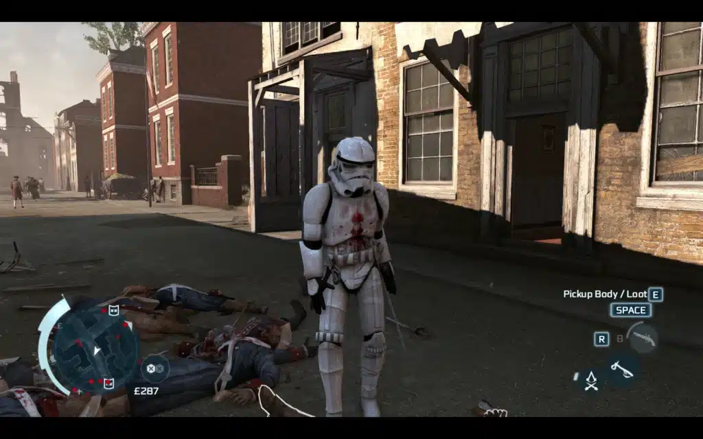 Assassin’s Creed III – Play as a Stormtrooper Instead of Connor with This Mod