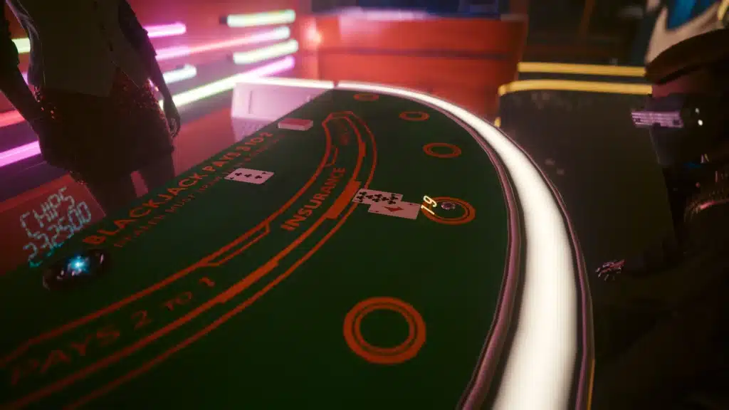 Cyberpunk 2077 Mod Spotlight: Playable Blackjack Gambling System